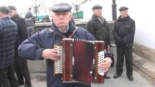 Гармонист Анатолий Иванников город Липецк ноябрь 2015 года. Съемка Владимир Ланских.