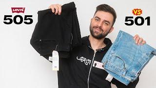 Wieso ALLE die Levi's 505 wollen! + Vergleich zur 501