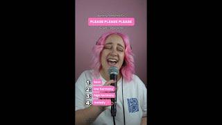 Building harmonies for Please Please Please by Sabrina Carpenter #acapella #pleaseplease