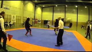 Bergen Open Longsword, Round of 16. T. Nyzell (R) vs. R. Falck(B)