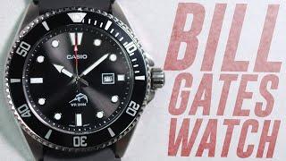 Casio Duro Budget 200M Dive Watch Review / Walkthrough (Bill Gates' Watch)