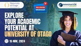 Explore your academic potential at University of Otago NZ  || Immigration Advisers New Zealand Ltd