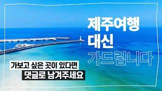 제주여행 대신 가드립니다 | 궁금한 제주도 여행지가 있다면 댓글 달아주세요
