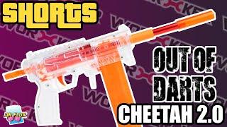 Worker Cheetah 2.0 Short Dart Blaster From Out Of Darts!