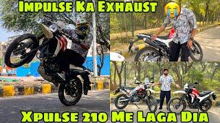 Hero Xpulse 210 vs Hero 4V Pro - 10cc Badha K 10Kg Weight Badha Dia Kya Faeda  Ye Umeed Nhi Thi.