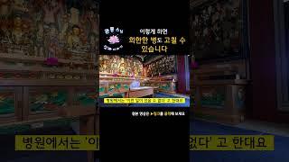 이렇게 하면 희한한 병도 고칠 수 있습니다