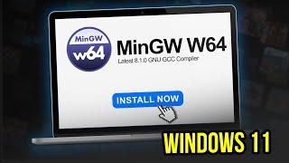 How to Install MinGW W64 on Windows 11 for VS Code | Latest 8.1.0 GNU GCC Compiler (2024 UPDATE)