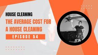 The average cost for a house #cleaning