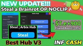 Steal a Brainrot Script GUI Hack | Fly, Speed, Dupe, Auto Lock Base + More!