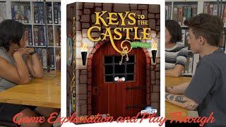 Keys To The Castle.  Rules, set-up and play through.