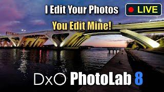 Photo Editing Live with DxO Photolab 8: Send me your photos - Link Below!