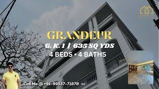 4 BHK for Sale : 635 Yards Luxury Apartment in Greater Kailash 1, South Delhi | URE