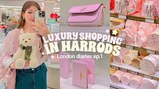 LONDON DIARIES ep.1  Ultra Luxury Shopping in Harrods, Chelsea & Belgravia, Rich Foods, Tour & Haul