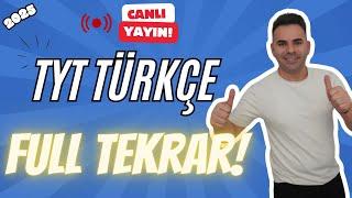 2025 TYT Türkçe Full Tekrar I Soru Tahmin Videosu I Canlı Yayın