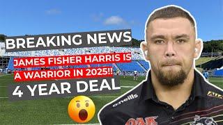 JAMES FISHER HARRIS SIGNS with the New Zealand Warriors on a 4 Year Deal from 2025! (My Reaction)