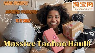 $400 TAOBAO 淘宝 Unboxing Haul w/ Try ons | 11.11 Sales!