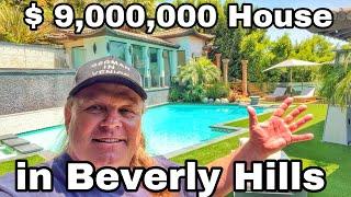 Thats what $ 9,000,000 Dollars gets you in Beverly Hills ,full house tour