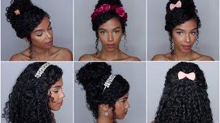 5 Easy Hairstyles with Accessories Vol. 1