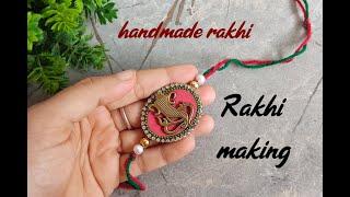 How to make rakhi | rakhi making ideas at home | rakhi making | DIY rakhi