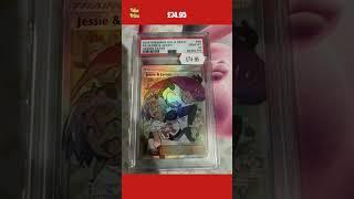 Jessie and James 68/68 PSA 10 Gem Mint Hidden Fates Full Art Pokemon Card
