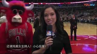 恶有恶报! 这些NBA吉祥物笑得我肚子痛, 片末50秒震撼到了!