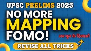 Complete "MAPPING" through Tricks for UPSC CSE 2025  #upsc #mapping