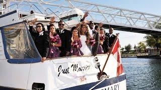 Yacht Wedding Highlights Video in Toronto | Bana & Mohamed