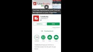 how to install & download tubebuddy on android