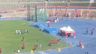 GC Foster Classic 2018. Ronaldo Reid of Calabar, class 3 400m