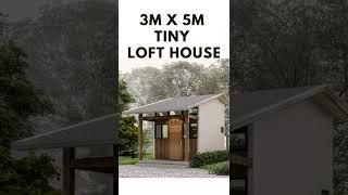 3m x 5m Tiny Loft House