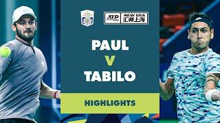 Tommy Paul vs Alejandro Tabilo Highlights | Rolex Shanghai Masters 2024