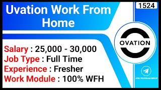 Uvation Work From Home | WFH Jobs | Online Earn Money Job | Product & Catalogue Analyst Jobs