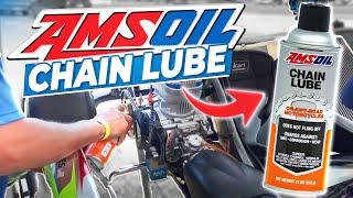 Extend Your Chain Life With AMSOIL Chain Lube! | Greyson Racing