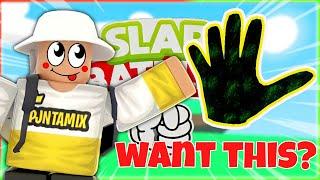 How To Get The Warp Glove + THE SAVIOR Badge! | Roblox Slap Battles