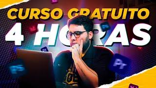 CURSO COMPLETO DE EDIÇÃO! Aprenda a editar seus vídeos AGORA | Aulão Completo de Edição (GRÁTIS)