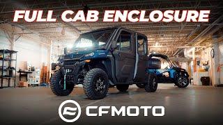 2024 CFMOTO UFORCE 1000XL Full Cab Enclosure Breakdown