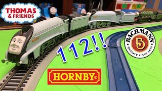 WORLD'S LONGEST THOMAS & FRIENDS TRAIN! 112 Hornby & Bachmann Trains!