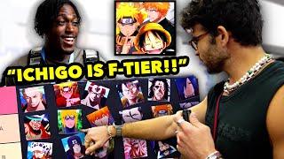 I Asked 100 Anime Fans To Make A BIG 3 Tier List