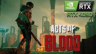 Acts of Blood (PC/RTX 4090) Full Demo Gameplay Walkthrough + Survival [4K 60FPS]