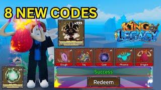 "NEW CODES* DECEMBER ALL WORKING CODES IN KING LEGACY 2024 | KING LEGACY  | CODES