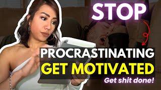 How I overcome Procrastination and get work DONE (Productivity tips that actually work)