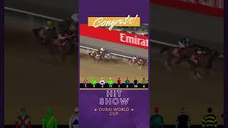 Hit Show win the #WAYI Dubai World Cup to secure his spot in the Longines #BreedersCup Classic