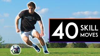 40 SKILLS to BEAT DEFENDERS in Football or Soccer