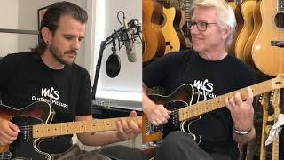 MJS Staple Style Pickups Featuring Rik Emmett & Nathan Whitney