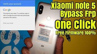 xiaomi Note 5 Pro Whyred Bypass Frp One Click Unlock Verifikasi Google Account Work 100%