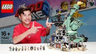 WELCOME TO APOCALYPSEBURG - LEGO MOVIE 2 Set 70840 - Time-lapse Build,  Unboxing, Review!