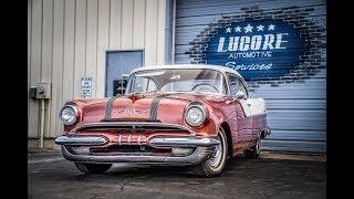 1955 Pontiac Star Chief terrifying exhaust upgrades! From Lucore Automotive