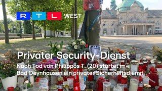 Privater Security-Dienst nach Prügel-Tod in Bad Oeynhausen | RTL WEST, 01.08.2024