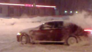 Lexus IS250 AWD snow fun.mp4