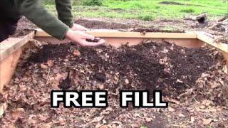 FREE FILL How to FILL RASIED GARDEN BEDS